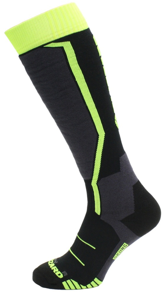 BLIZZARD Allround ski socks junior black/anthracite/signal yellow 164022 25/26
