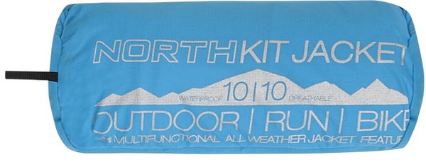 Dámská sbalitelná Bunda Northfinder Northkit BU-4268OR 281 Blue 25/26