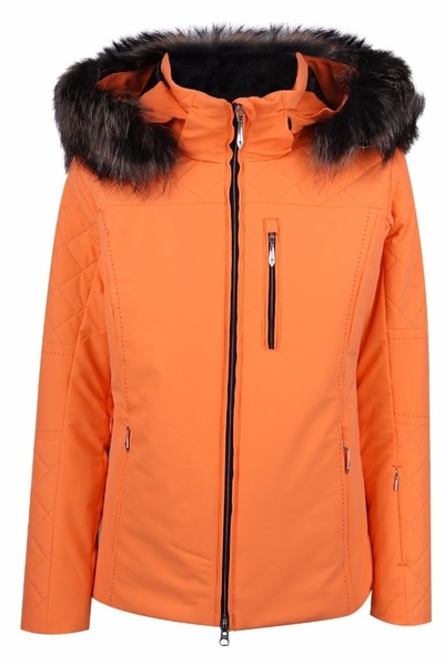 Dámská bunda Descente Mira + Natural Fur D7-9324 31