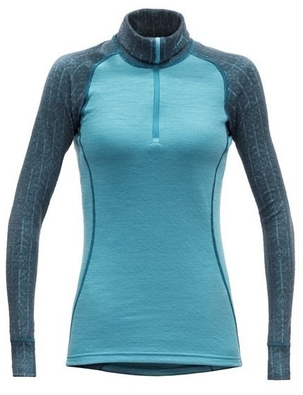 Dámský rolák merino Devold Duo Active Woman Zip Neck Orion 239 244 419A 