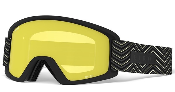 GIRO Dylan Black Zag Amber Gold/Yellow (2Skla) 7105440