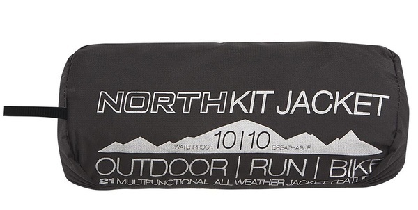 Dámská sbalitelná Bunda Northfinder Northkit BU-4268OR 269 Black 25/26