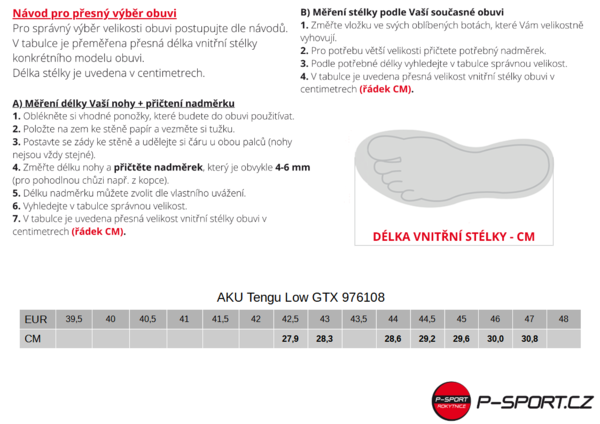 Trekové Boty AKU TENGU LOW GTX Gore-tex 976108