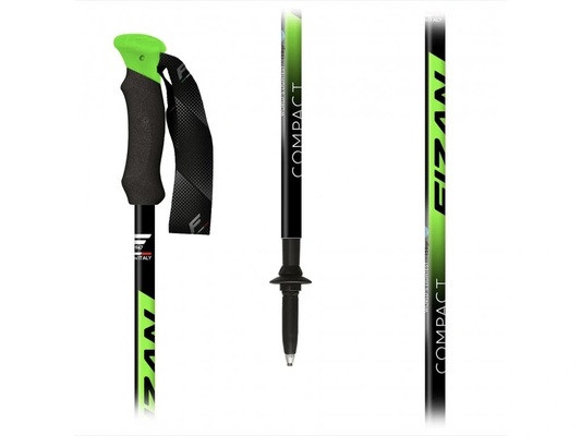 Trekové hole FIZAN COMPACT GREEN 207101 25/26
