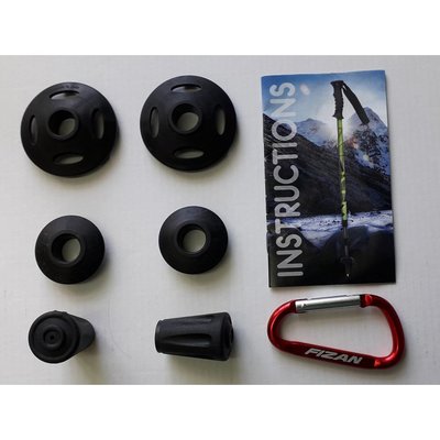 Trekové hole FIZAN TRAVELLER + BAG 207107 25/26