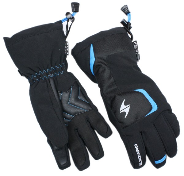 Rukavice Blizzard Reflex Junior Ski Gloves black/blue 190022 25/26