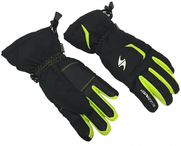 Rukavice Blizzard Reflex Junior Ski Gloves black/green 190020 25/26
