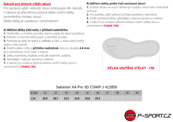 Boty Salomon XA Pro 3D CSWP J 412855 