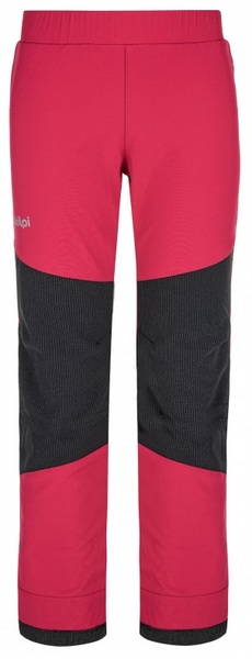 Dětské softshellové kalhoty Kilpi RIZO-J - Růžová