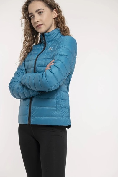 Dámská péřová bunda Mac In a Sac Polar Packable Women's Down Jacket Black Teal 25/26