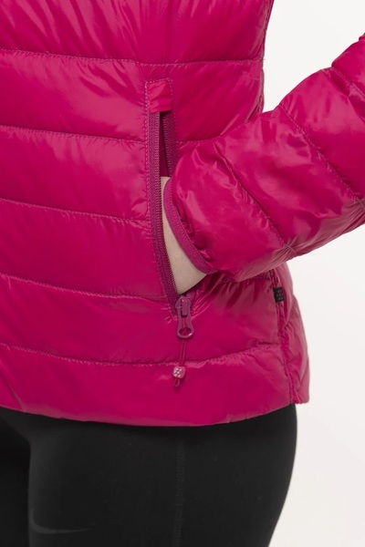 Dámská péřová bunda Mac In a Sac Polar Packable Women's Down Jacket Fuchsia Navy 25/26