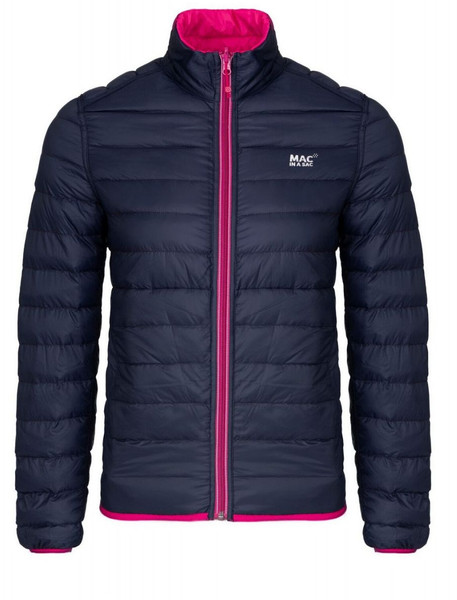 Dámská péřová bunda Mac In a Sac Polar Packable Women's Down Jacket Fuchsia Navy 25/26