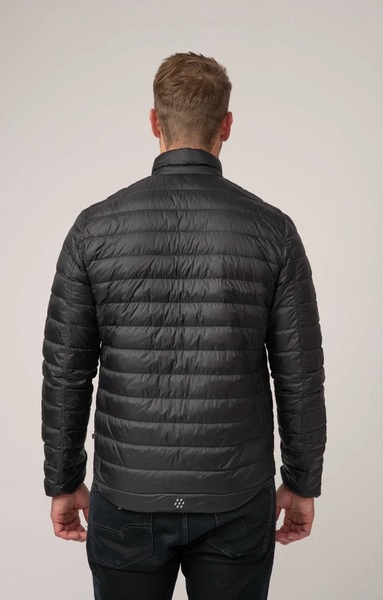 Pánská péřová bunda Mac In a Sac Polar Packable Men's Down Jacket Jet Black Charcoal 25/26