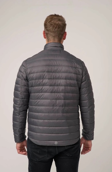 Pánská péřová bunda Mac In a Sac Polar Packable Men's Down Jacket Jet Black Charcoal 25/26