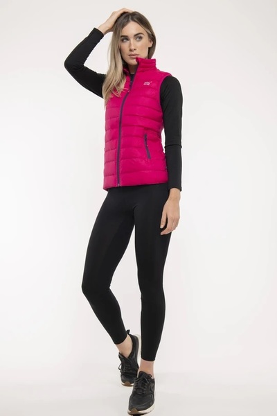 Dámská péřová vesta Mac In a Sac Alpine Packable Women's Down Gilet fuchsia 25/26