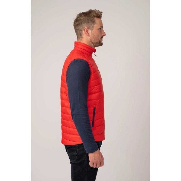 Pánská péřová vesta Mac In a Sac Alpine Packable Men's Down Gilet Red 25/26