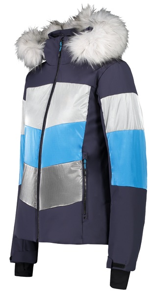 Dámská lyžařská bunda CMP Campagnolo Woman Jacket Zip Hood 30W0626-U423