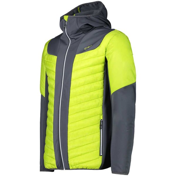 Pánská bunda CMP Campagnolo Man Hybrid Jacket Fix Hood 31z2307-E112 Acido