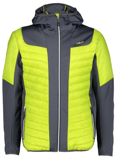 Pánská bunda CMP Campagnolo Man Hybrid Jacket Fix Hood 31z2307-E112 Acido