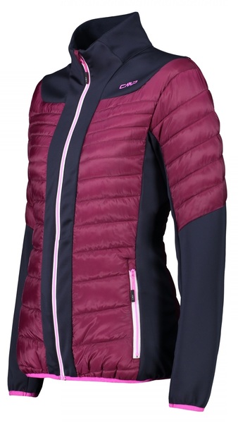 Dámská bunda CMP Campagnolo Woman Jacket Hybrid Primaloft 31Z2426-C910 Amaranto