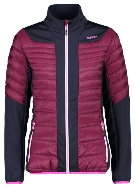 Dámská bunda CMP Campagnolo Woman Jacket Hybrid Primaloft 31Z2426-C910 Amaranto