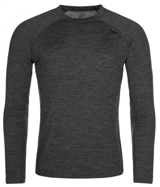 Pánské funkční Merino triko Kilpi MAVORA TOP-M Šedá NM0022KIDGY