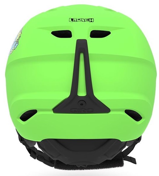 Dětská lyžařská helma Giro Launch Mat Bright Green/Lilnugs 24/25