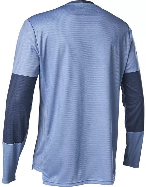 Pánský cyklistický dres FOX Defend LS Jersey Foxhead Dusty Blue 28988-157