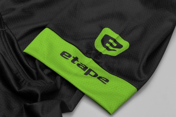 Pánský dres na kolo Etape Dream 2.0 černá/zelená 2229518 25/26