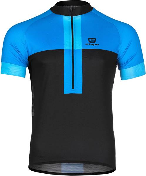 Pánský dres na kolo Etape Face Černá/Modrá 2000513 25/26