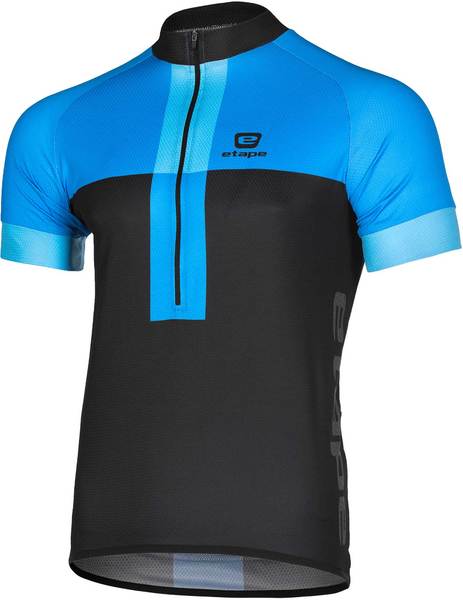 Pánský dres na kolo Etape Face Černá/Modrá 2000513 25/26