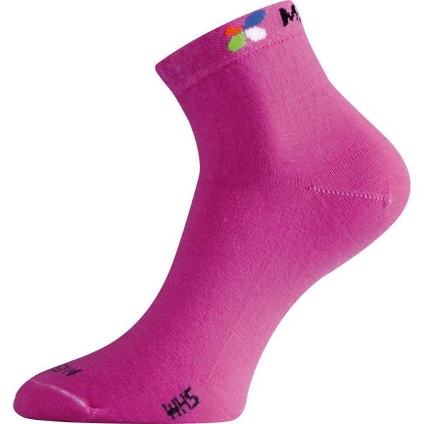 Lasting merino ponožky WHS-498 růžové 25/26