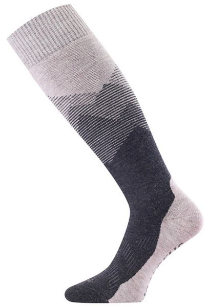 Lasting merino lyžařské podkolenky FWM-787 béžové 25/26