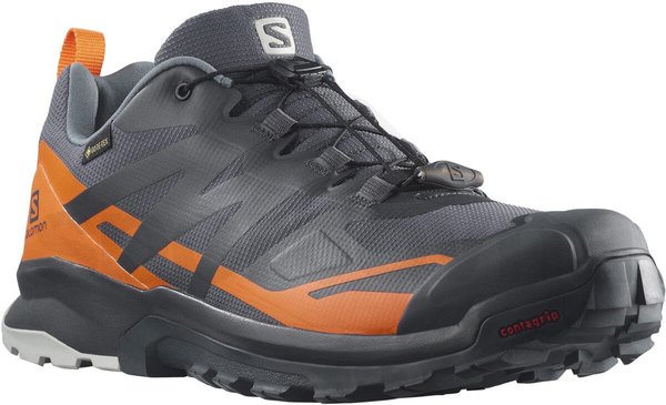 Boty Salomon XA ROGG 2 GTX M Ebony/Vibrant Orange/Lunar Rock 415861 