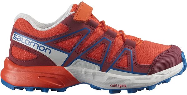 Dětské boty Salomon Speedcross Bungee K Cherry Tomato/Biking Red/Skydiver 416280