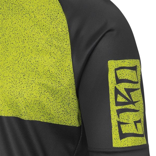 Cyklistický dres GIRO Roust Jersey Ano Lime Breakdown