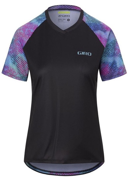 Dámský dres na kolo GIRO Roust W Jersey Black Chromadot