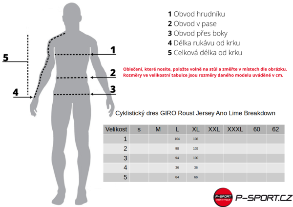 Cyklistický dres GIRO Chrono Sport Jersey Black/Hi Yellow Sprint