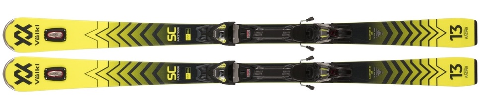 Lyže Volkl Racetiger SC Yellow + VMotion 10 GW Black