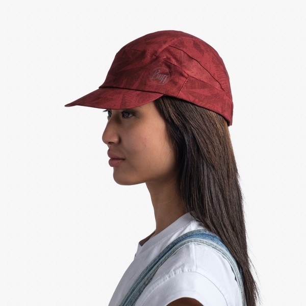 Dámská kšiltovka Buff Pack Trek Cap Solid Açai Brick 125338.429.30 25/26