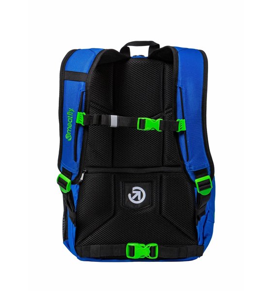 Batoh Meatfly Basejumper Royal Blue/Safety Green + penál zdarma 22 L 24/25