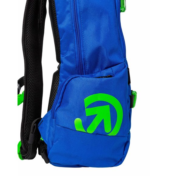 Batoh Meatfly Basejumper Royal Blue/Safety Green + penál zdarma 22 L 24/25