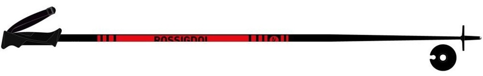 Sjezdové hole Rossignol Ski Poles RDI2110 Red/Black 25/26