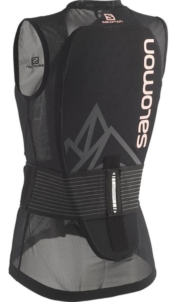 Dámský páteřák Salomon Flexcell Pro W Vest Black/Tropical Peach L41469600 25/26