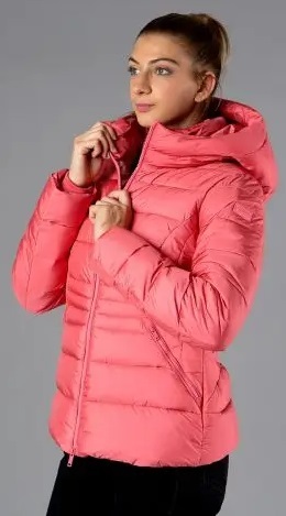 Dámská bunda CMP Women's Hoodie Jacket Desert Rose 32K3116-B764