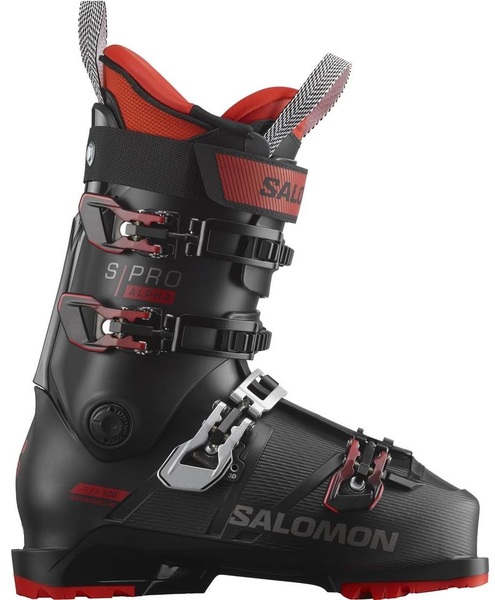 Lyžařské boty Salomon S/PRO ALPHA 100 Black/Red L47045500