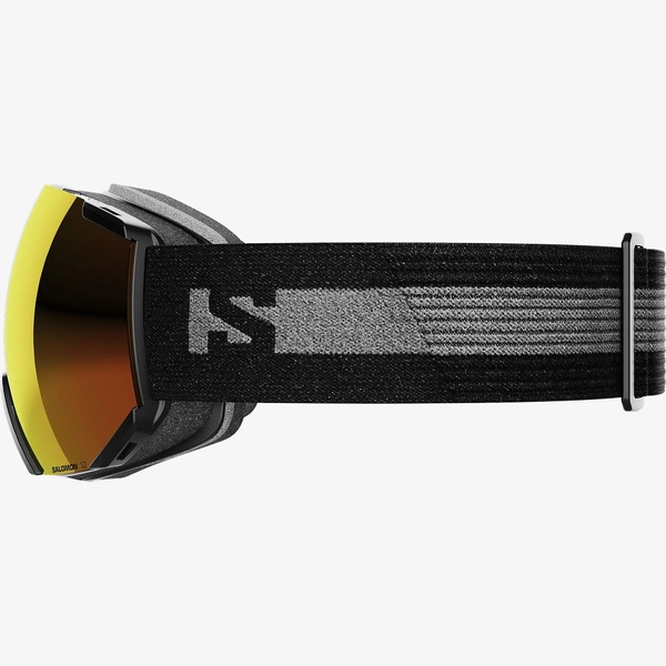 Brýle Salomon Radium ML Black/Uniersal/Mid Red L47005400 25/26