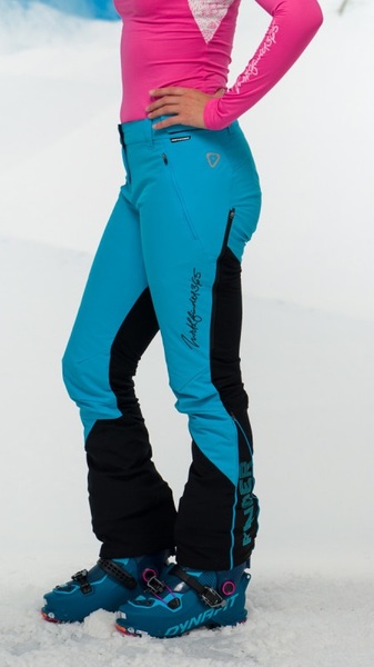 Dámské skialpinistické kalhoty Northfinder Javorinka Active Thermal Primaloft® ECO NO-46611SKP-281 blue