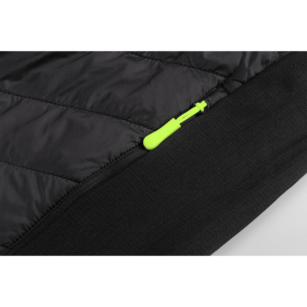 Hybridní Mikina/Bunda s kapucí Etape CRUX PRO 2.0 černá/žlutá fluo 2230161 25/26
