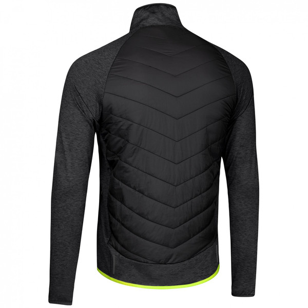 Pánská funkční hybridní mikina Etape Crux 2.0 černá/žlutá fluo 2230216 25/26